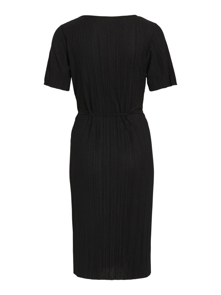 VIPLISA V-NECK S/S DRESS/SU/VOL