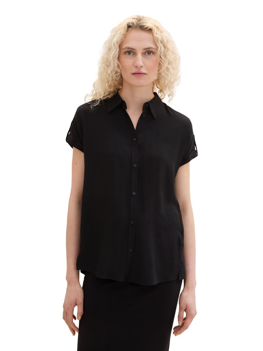 Loose Fit Bluse aus Viskose