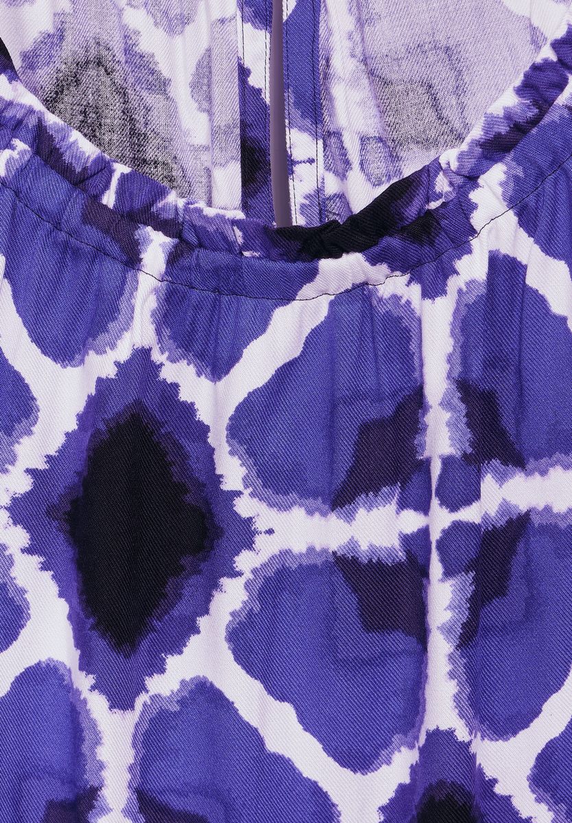 Viskose Print Kleid