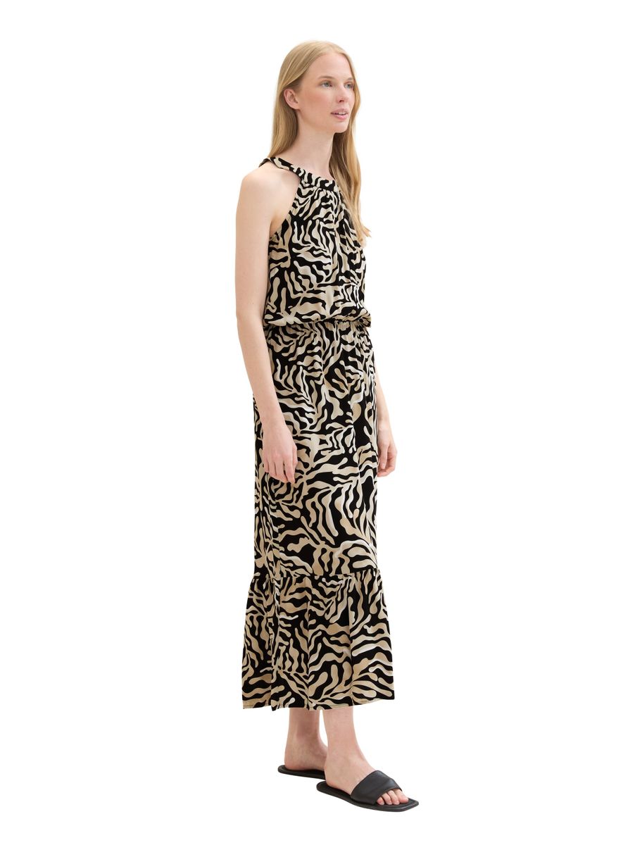 Maxikleid mit Allover-Print