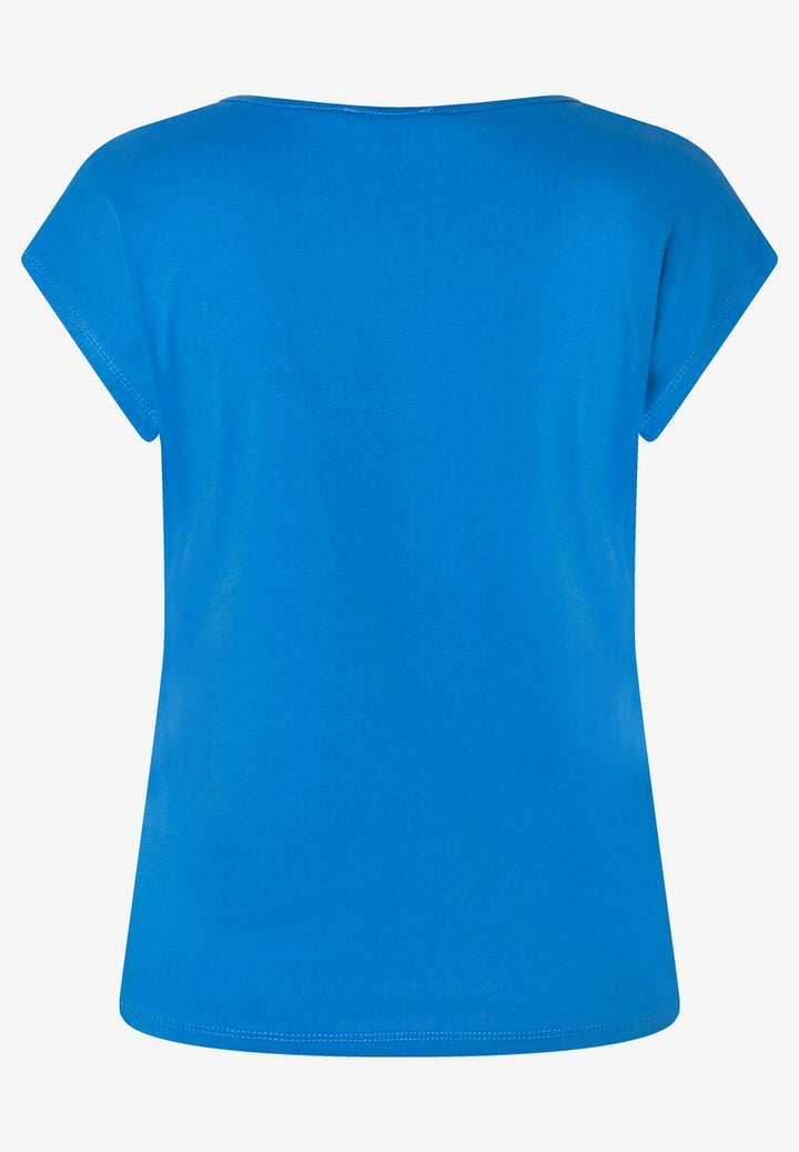 T-Shirt mit Steinchen-Applikation  magic blue  Sommer-Kollektion