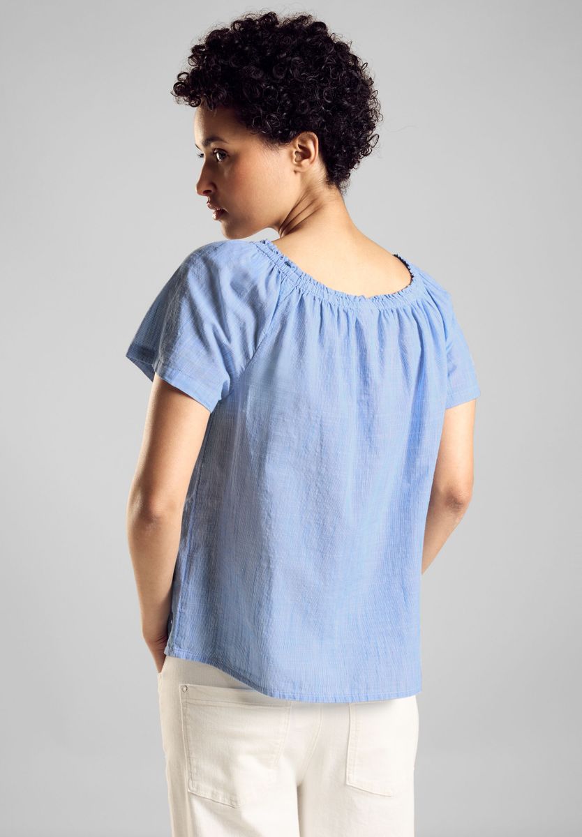 Chambray Bluse