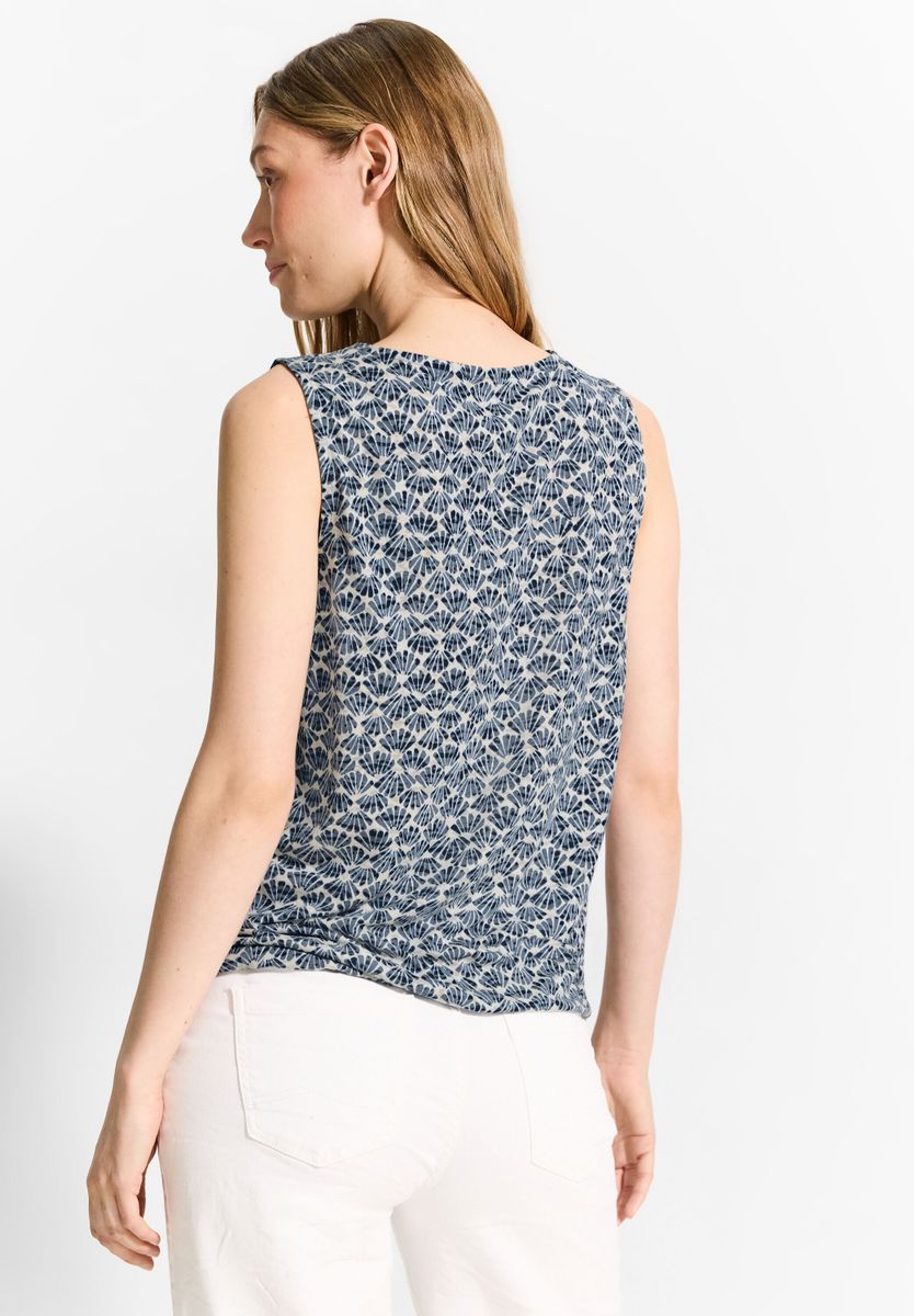 Burn-Out Print Top