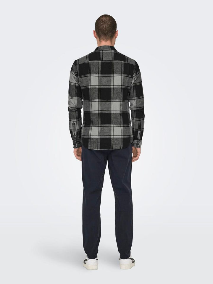 ONSGUDMUND LS CHECKED SHIRT NOOS