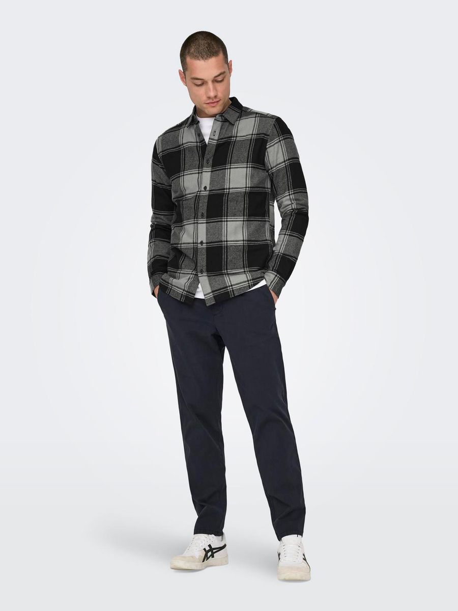 ONSGUDMUND LS CHECKED SHIRT NOOS