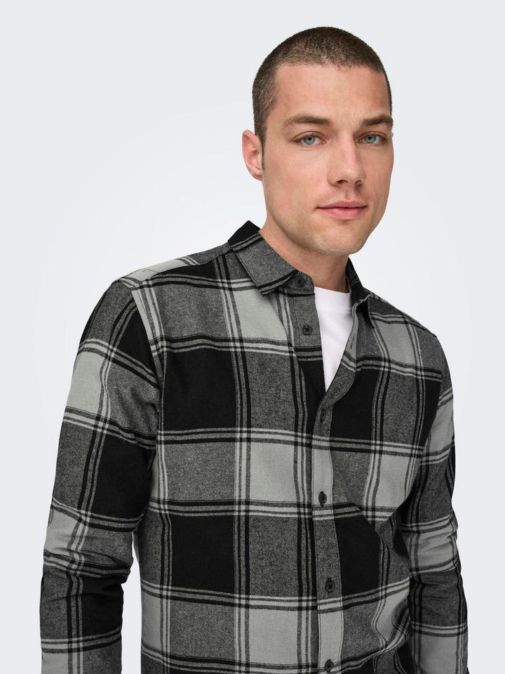 ONSGUDMUND LS CHECKED SHIRT NOOS