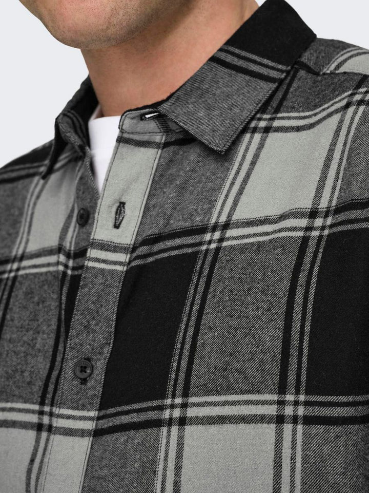 ONSGUDMUND LS CHECKED SHIRT NOOS