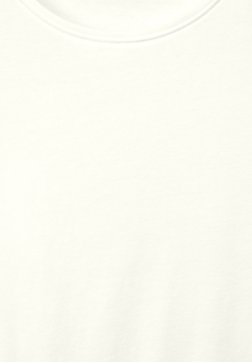 Basic T-Shirt mit Rundhals in Unifarbe