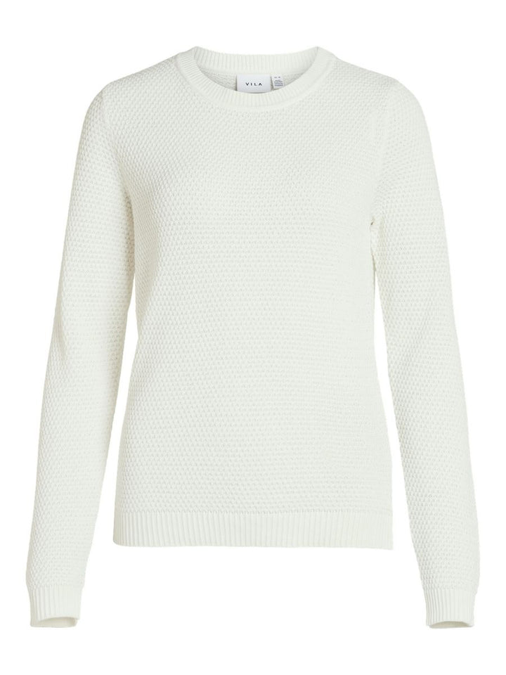 VIDALO O-NECK L/S KNIT TOP- NOOS