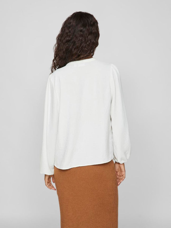 VIRELLA V-NECK L/S TOP - NOOS