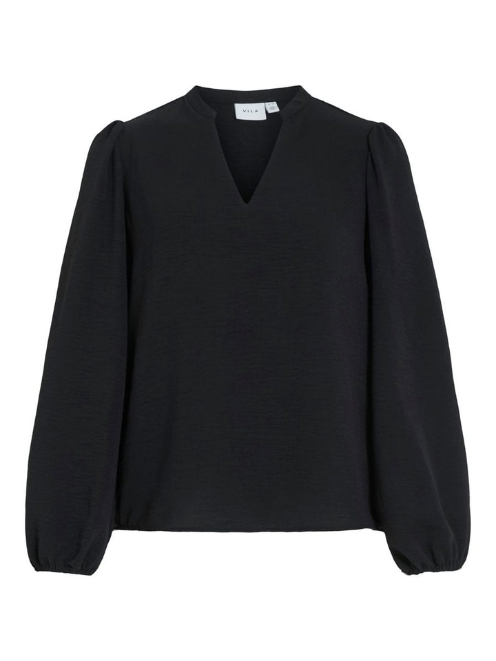 VIRELLA V-NECK L/S TOP - NOOS