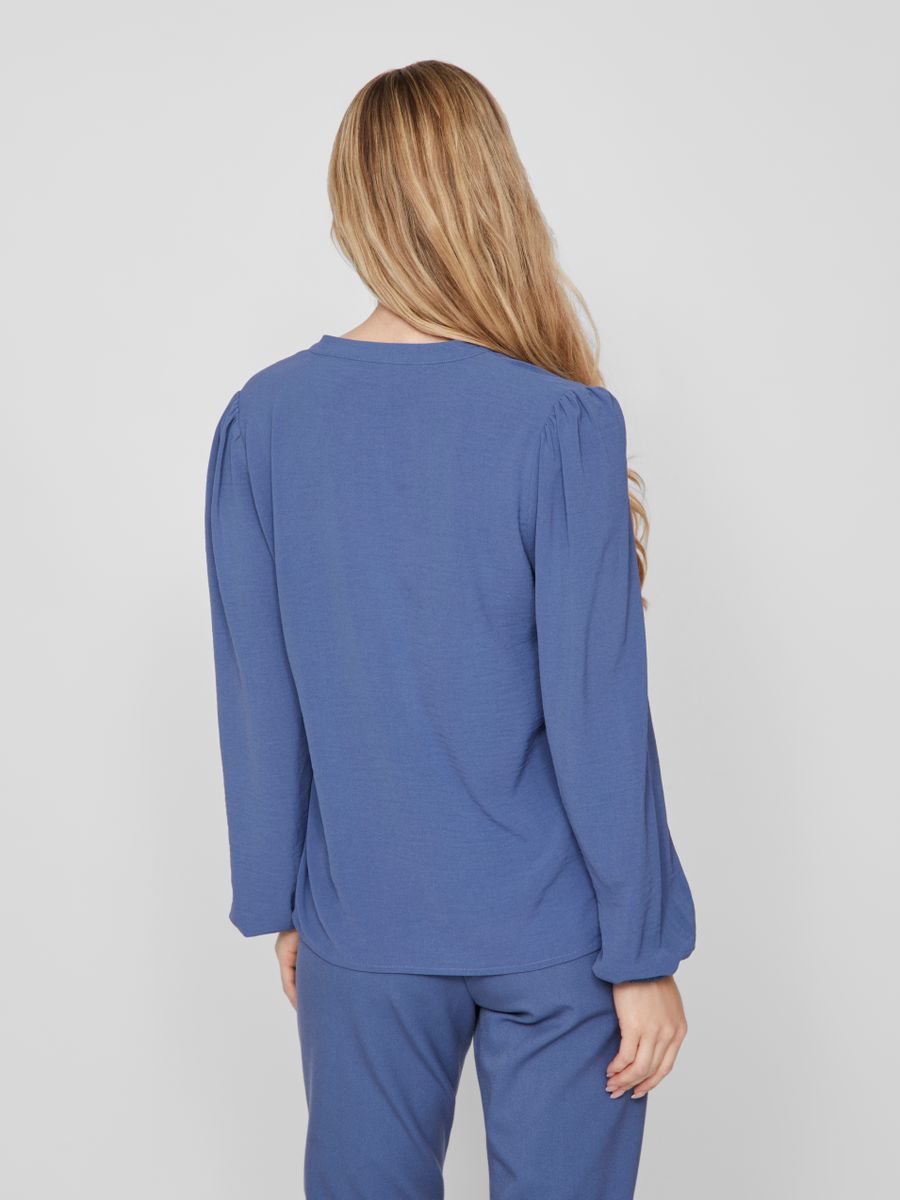 VIRELLA V-NECK L/S TOP - NOOS