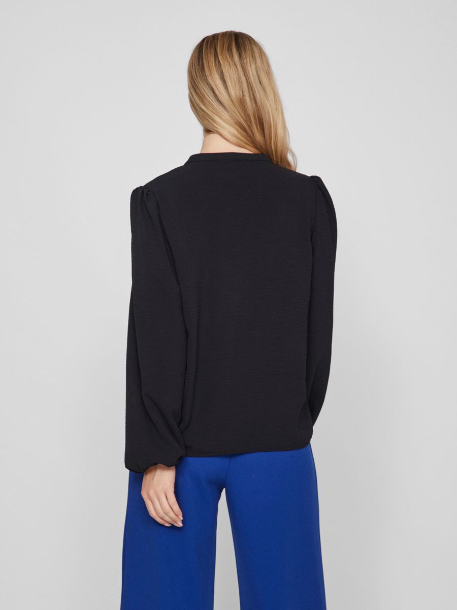 VIRELLA V-NECK L/S TOP - NOOS