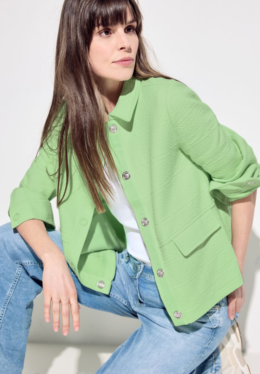 Leichte Struktur-Jacke