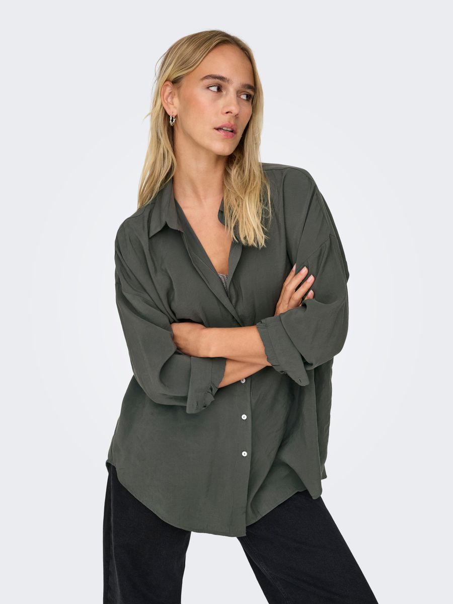 ONLZAZIMA L/S LOOSE SHIRT WVN