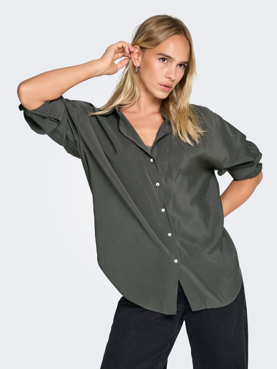 ONLZAZIMA L/S LOOSE SHIRT WVN