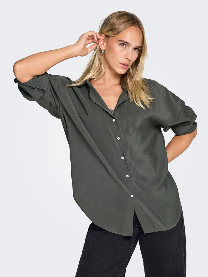 ONLZAZIMA L/S LOOSE SHIRT WVN