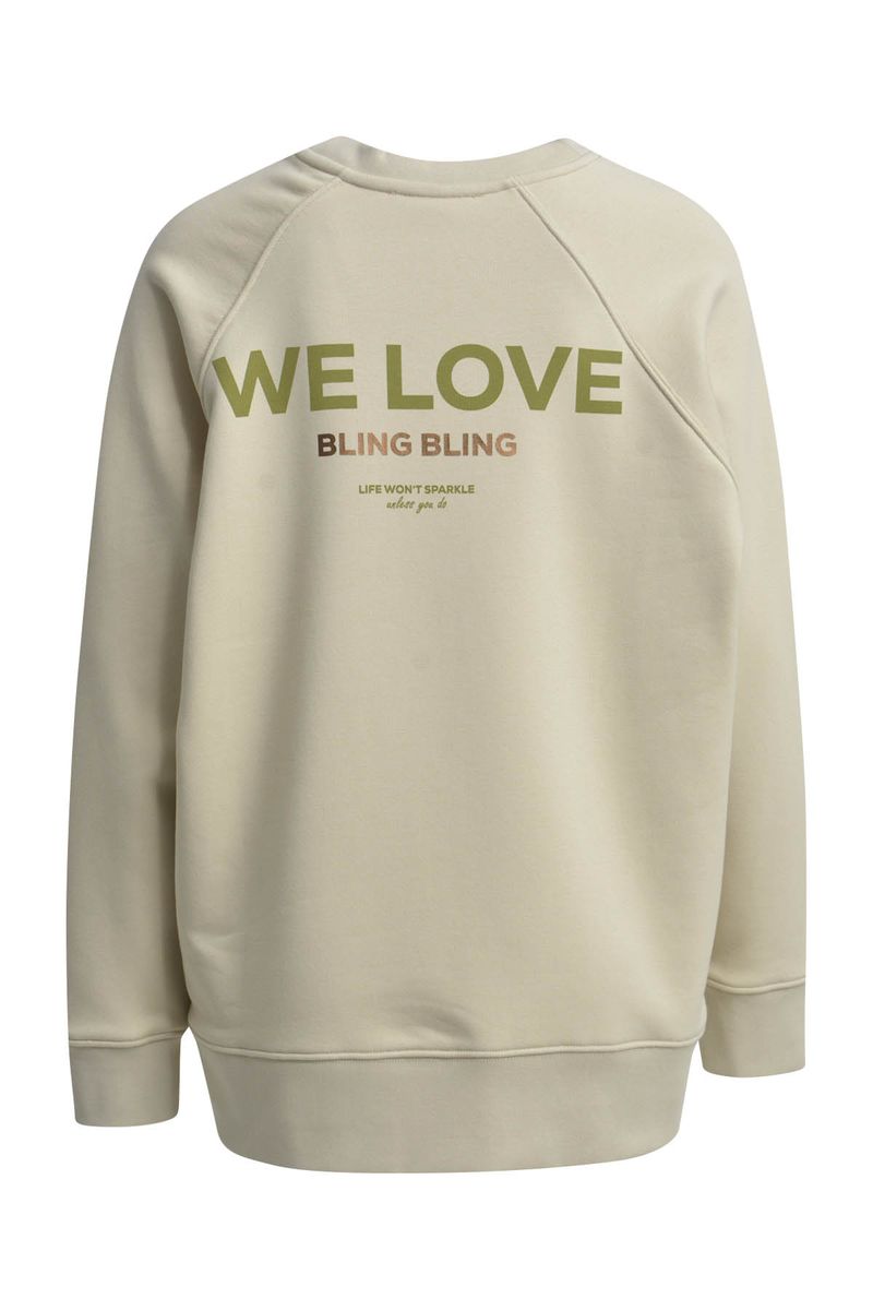 Sweatshirt with back print