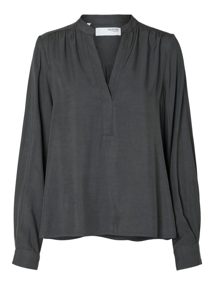 SLFMADDI LS V-NECK TOP NOOS