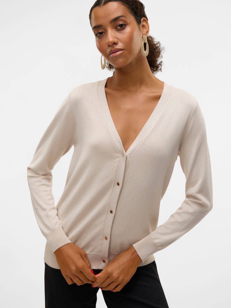VMSILJE LS V-NECK CARDIGAN GA NOOS