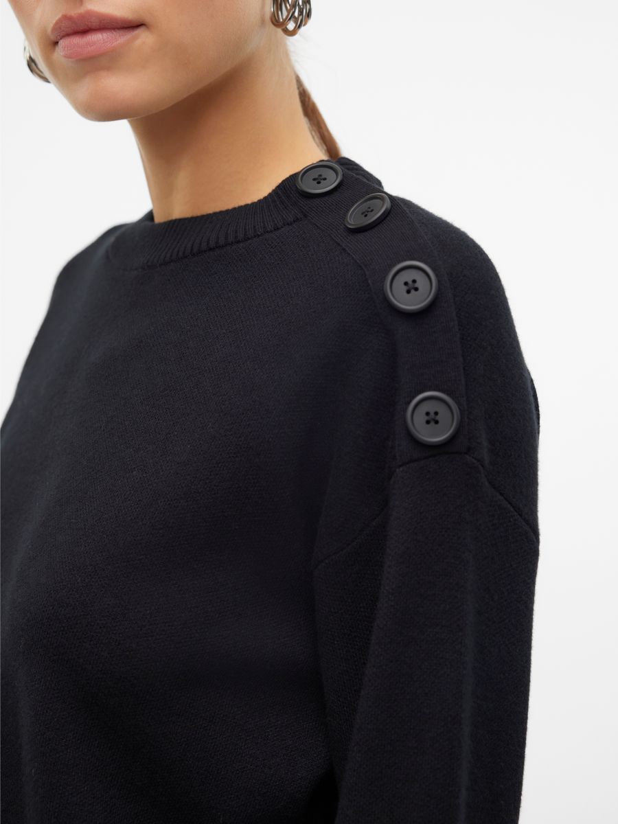 VMSABA LS O-NECK BUTTON PULLOVER GA NOOS