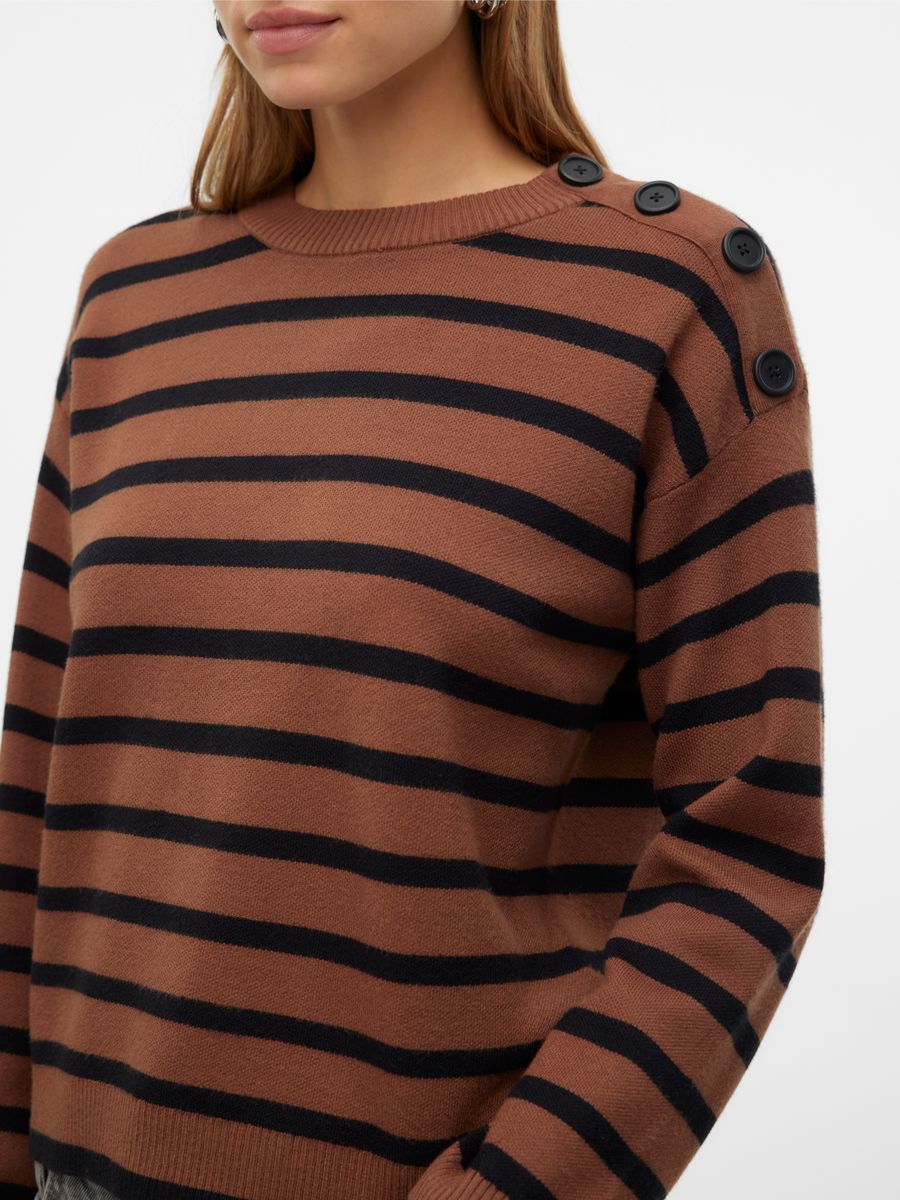 VMSABA LS O-NECK BUTTON PULLOVER GA NOOS