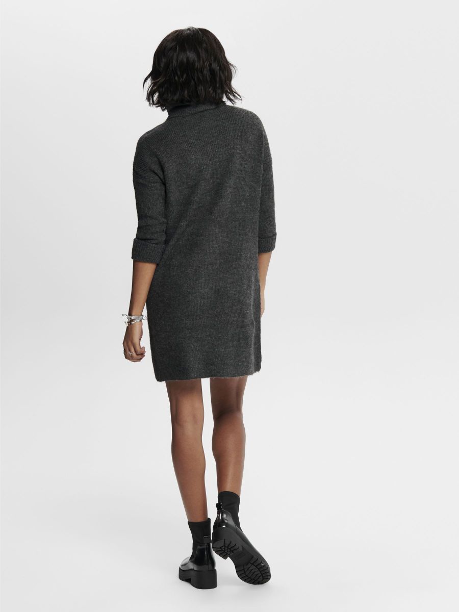 ONLJANA L/S COWLNCK DRESS  WOOL KNT NOOS