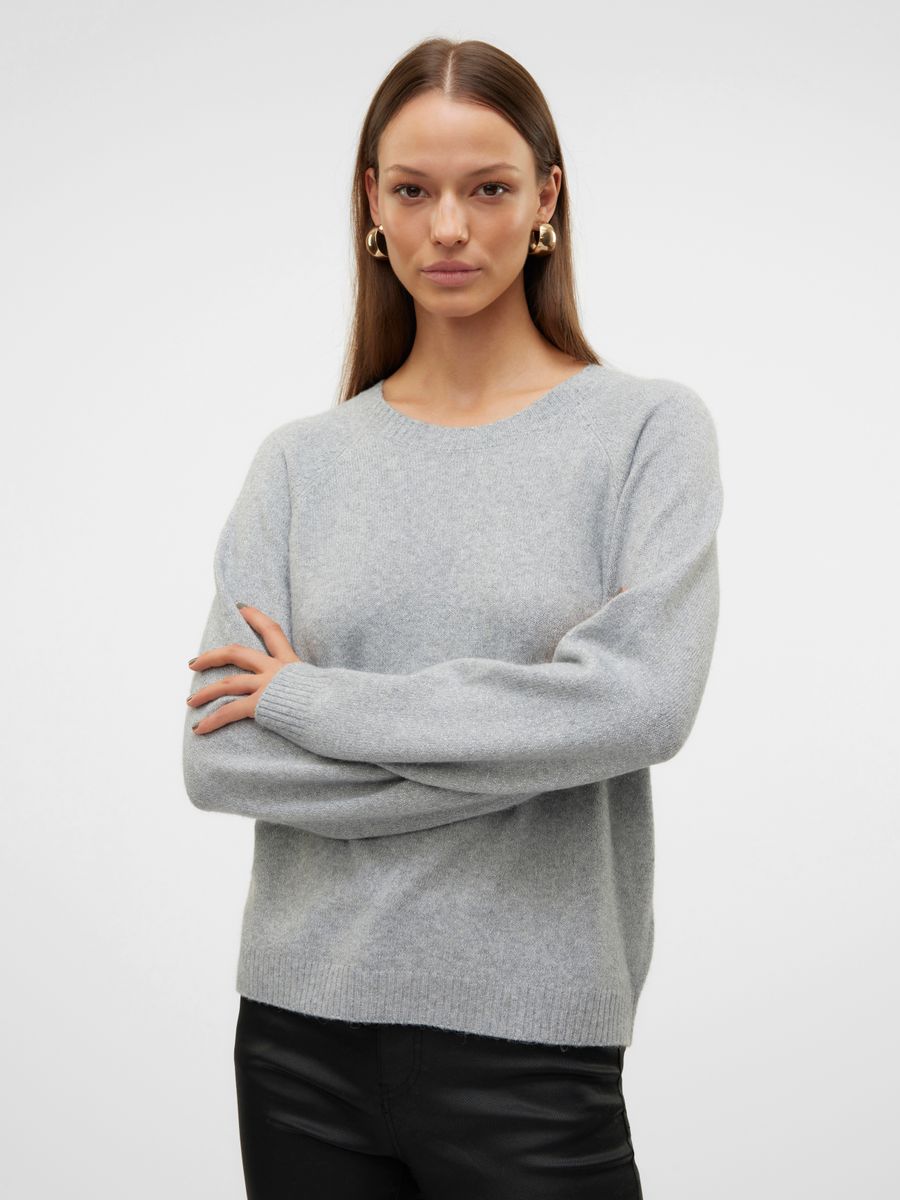 VMDOFFYSHINE LS O-NECK BLOUSE REP NOOS
