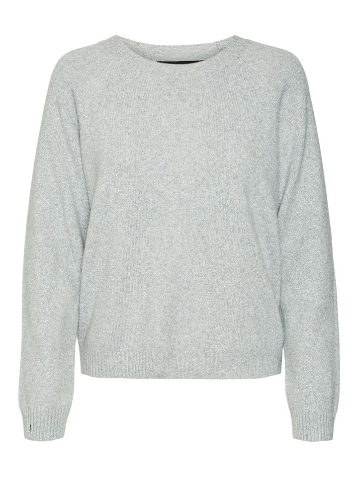 VMDOFFYSHINE LS O-NECK BLOUSE REP NOOS