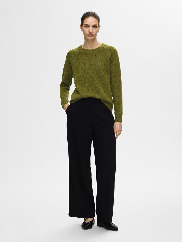 SLFLULU LS KNIT O-NECK B NOOS