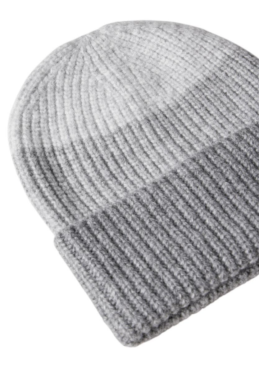 Gestreifte Beanie