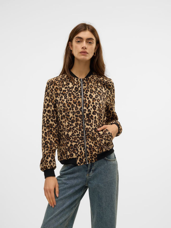 VMCOCO L/S BOMBER AOP GA WVN NOOS