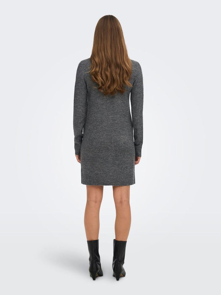 JDYELANORA L/S COWLNECK DRESS KNT NOOS