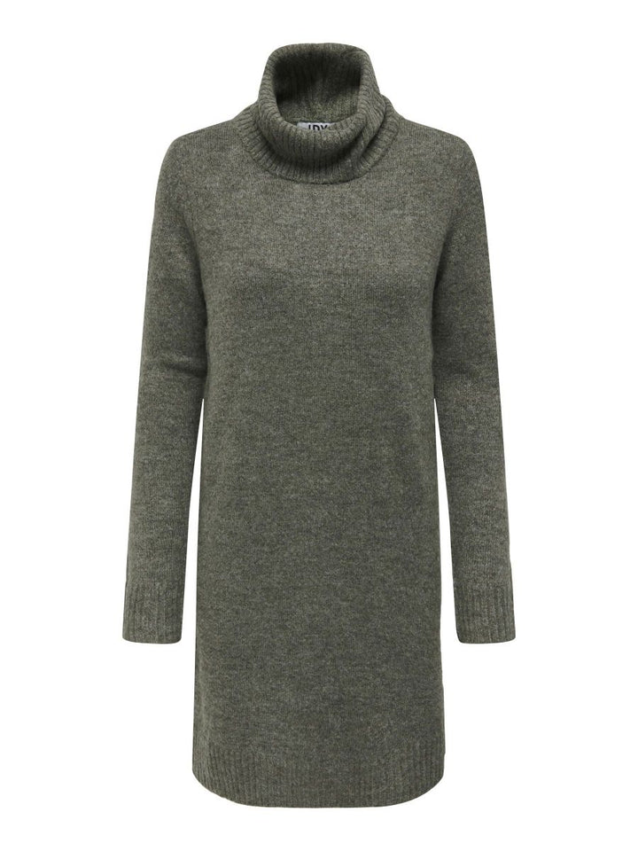 JDYELANORA L/S COWLNECK DRESS KNT NOOS