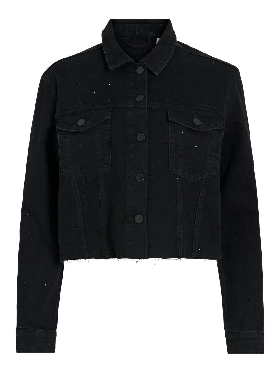 VIJAF L/S BEADING DENIM JACKET