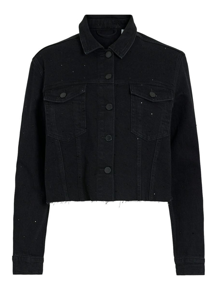 VIJAF L/S BEADING DENIM JACKET