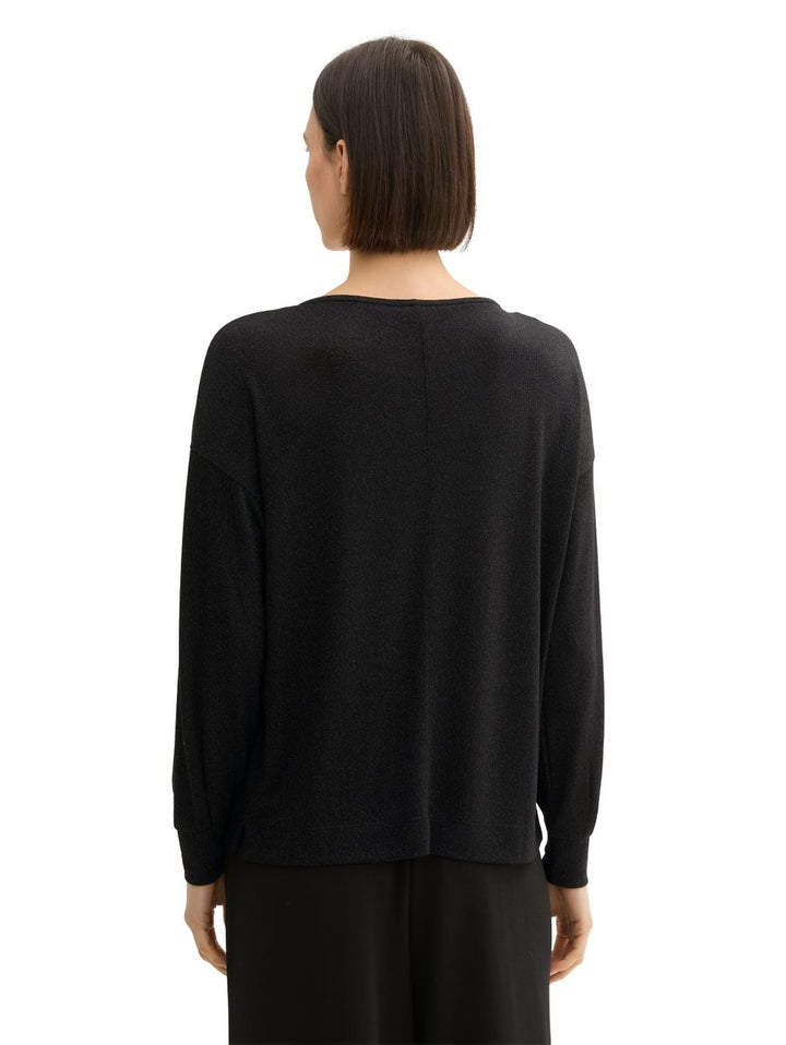 Loose Fit Langarmshirt