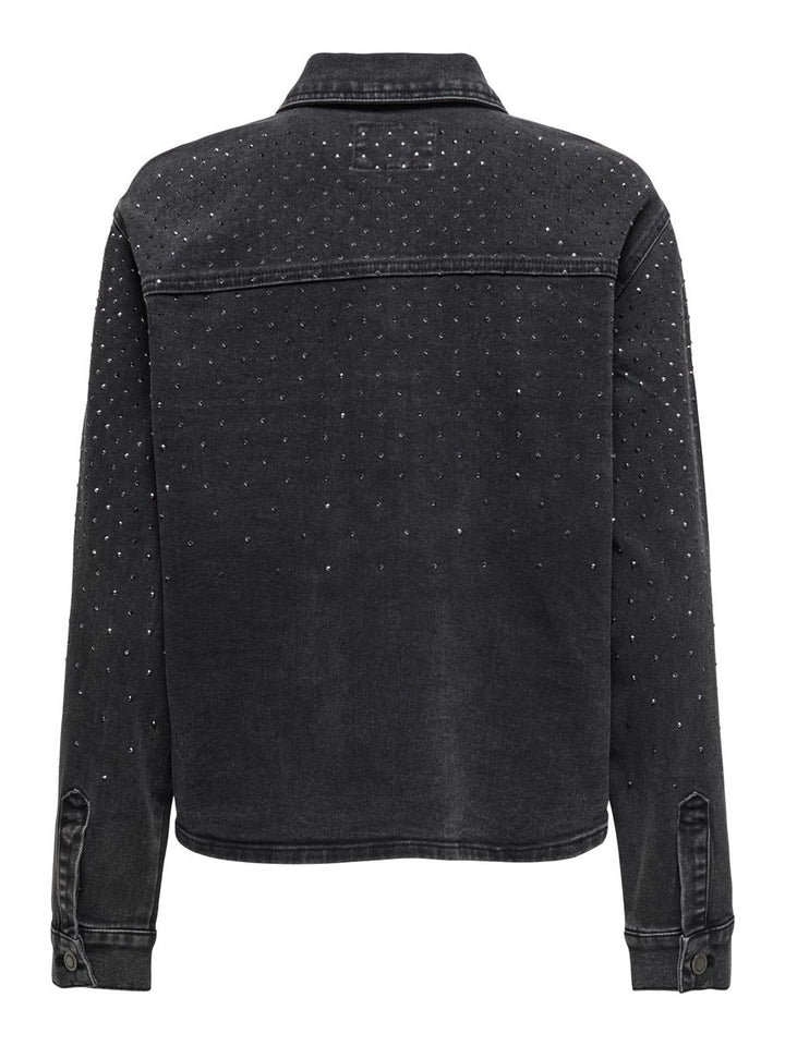 ONLCASSIE RHINESTONE LS SHIRT DNM BJ