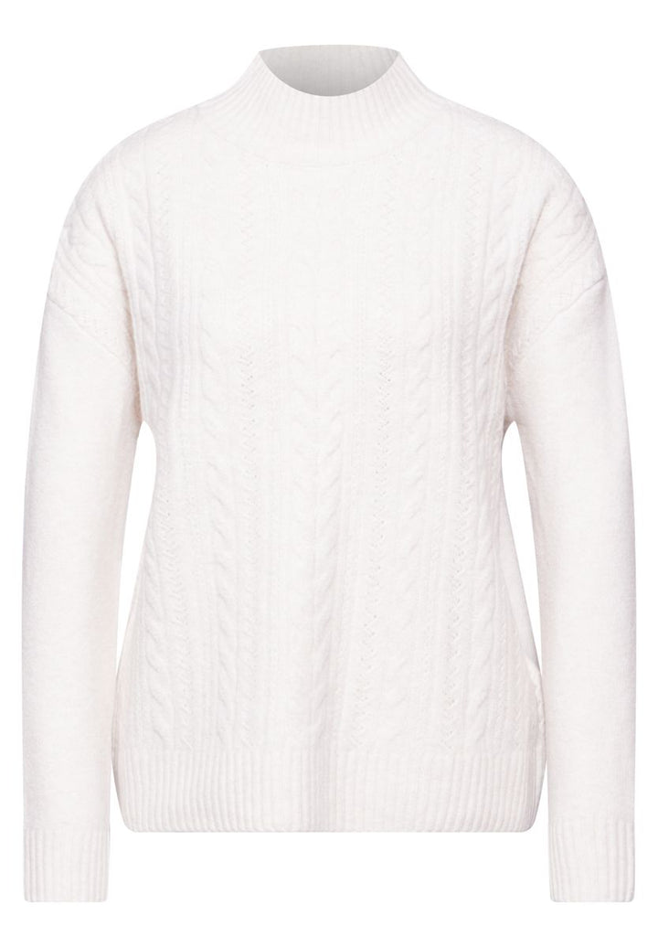 Pullover mit Strickmuster
