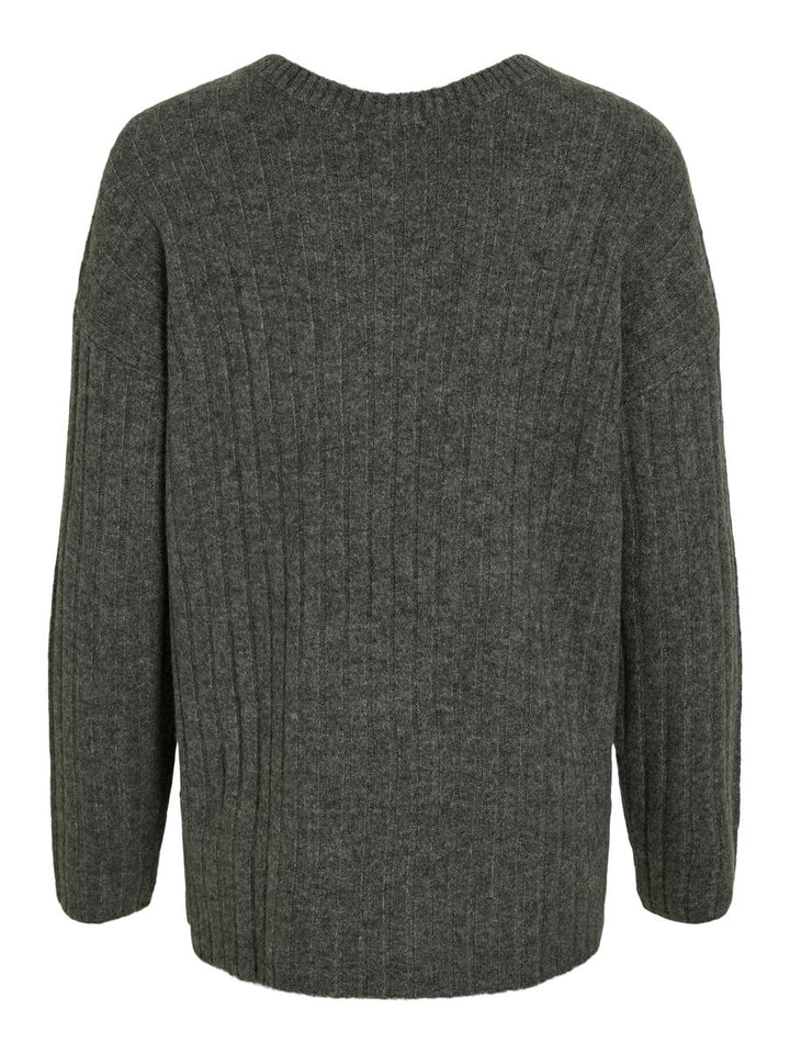 VIMIRAZ L/S REV V-NECK KNIT PULLOVER/BF