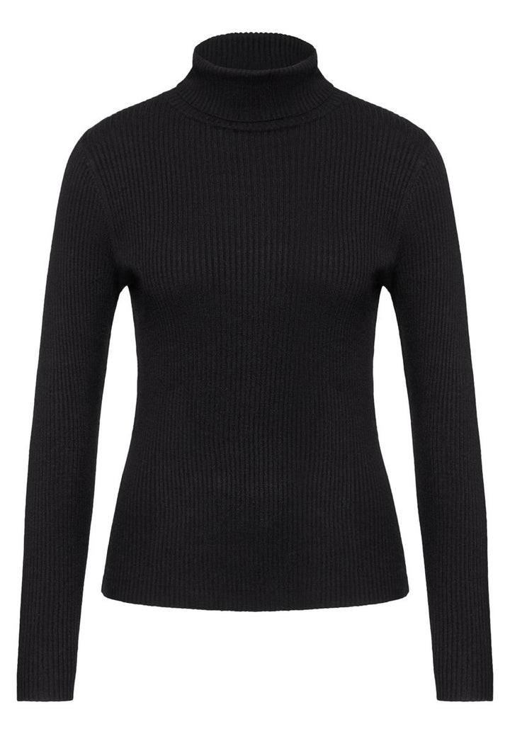 Basic Rollkragen-Pullover