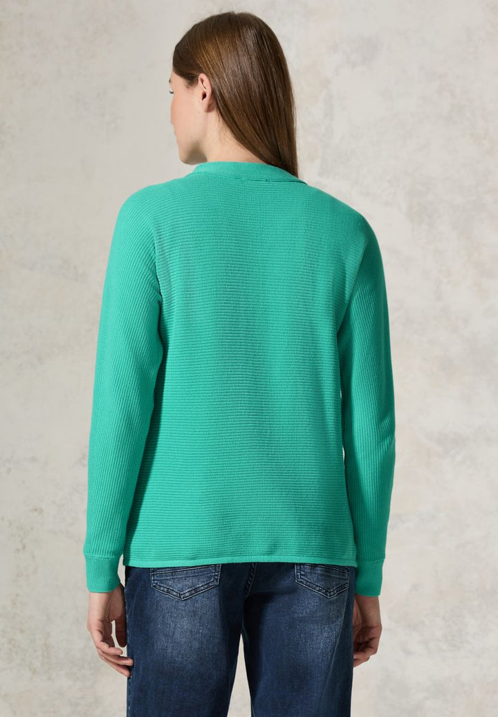 Strukturmix Dolman Pullover