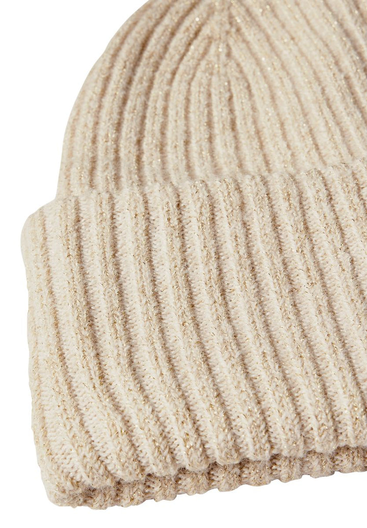 Beanie mit Glitzerdetails