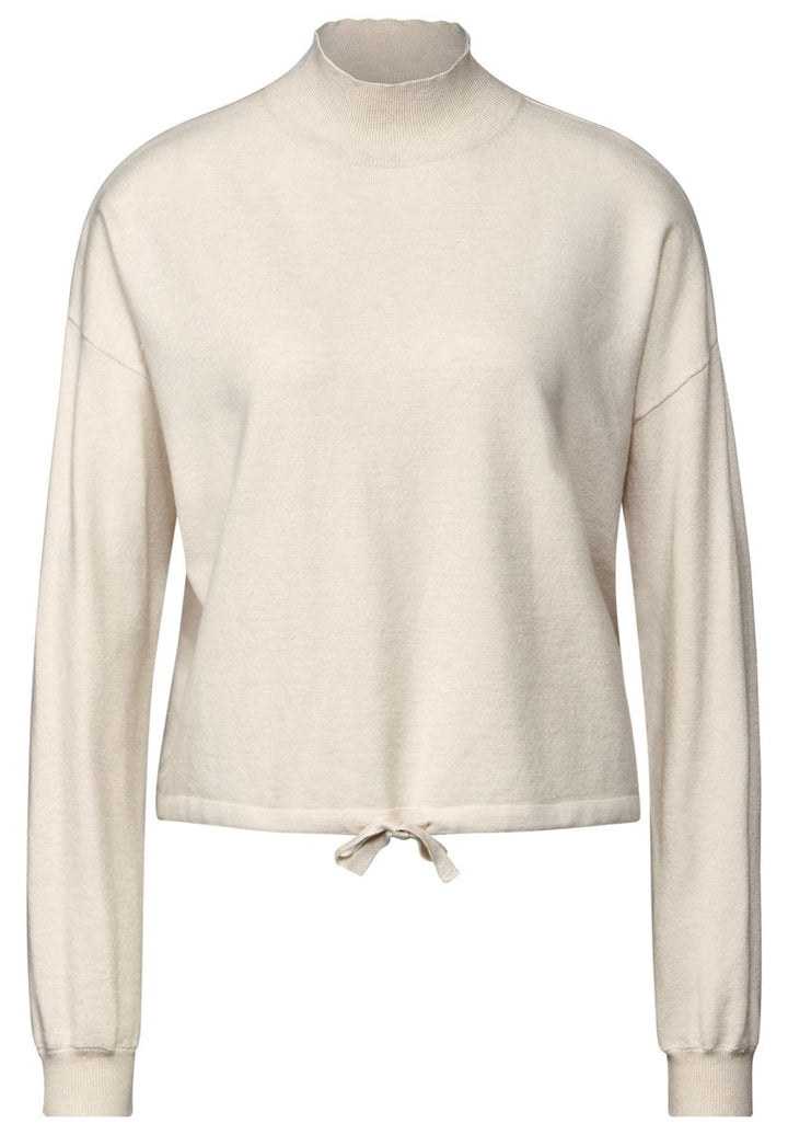 Kurzer Turtleneck-Sweater