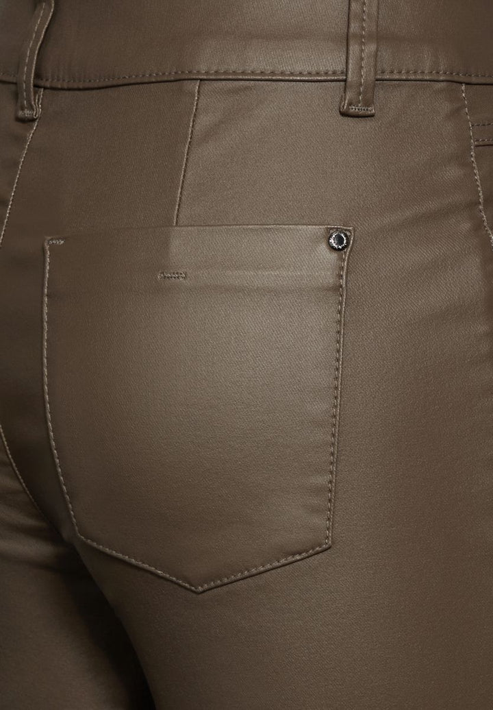 Hose im Leder-Look