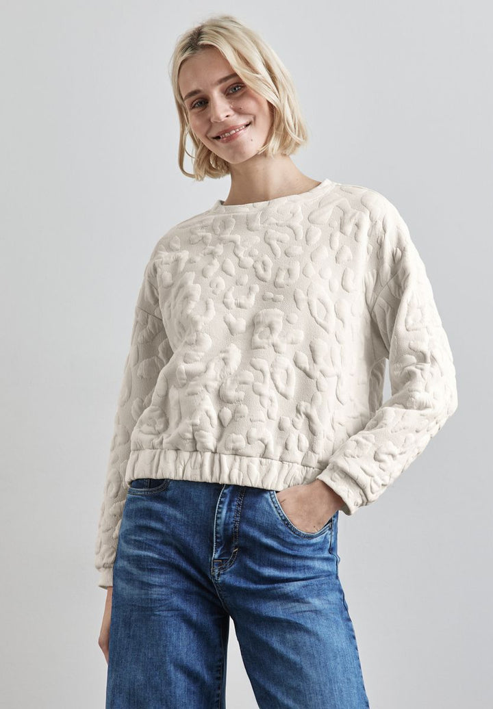 Oversize Leo-Sweater