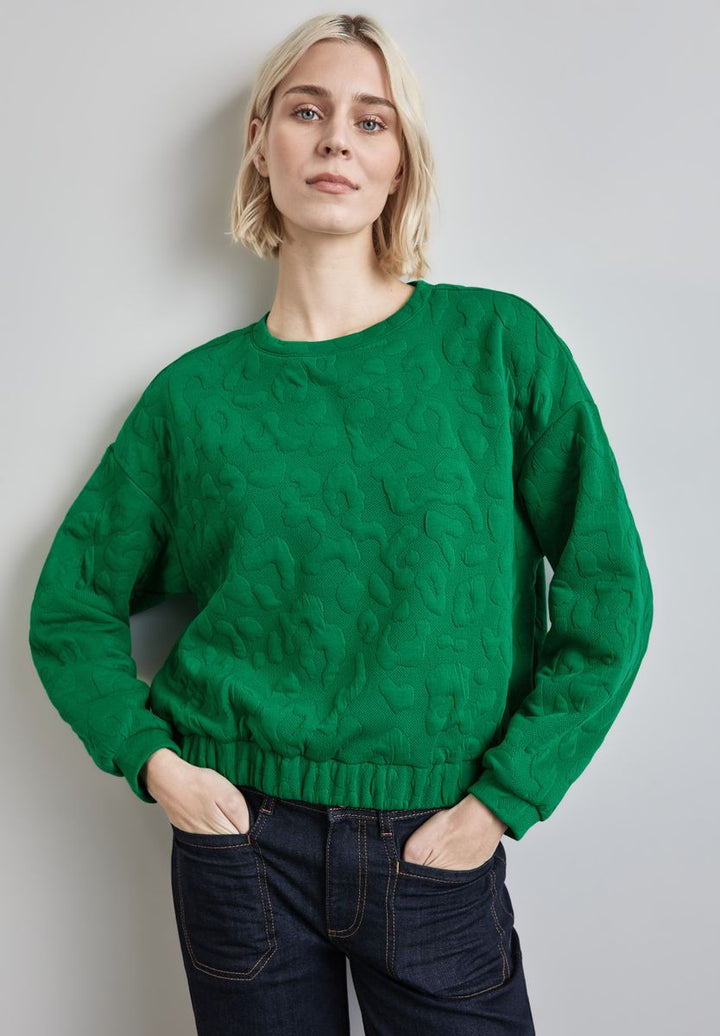 Oversize Leo-Sweater