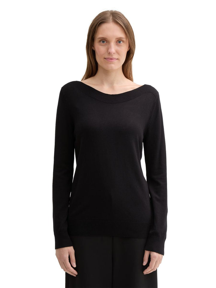 Basic Strickpullover