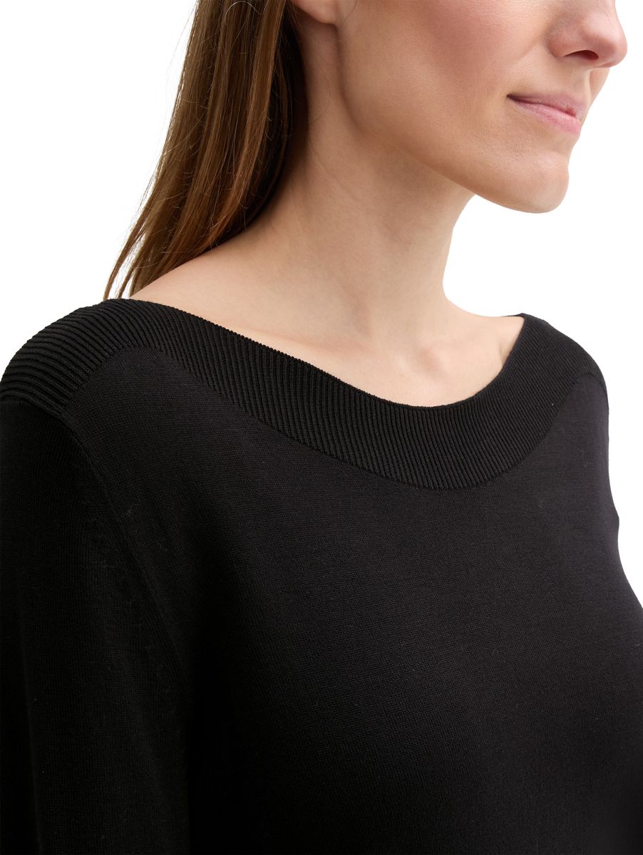 Basic Strickpullover