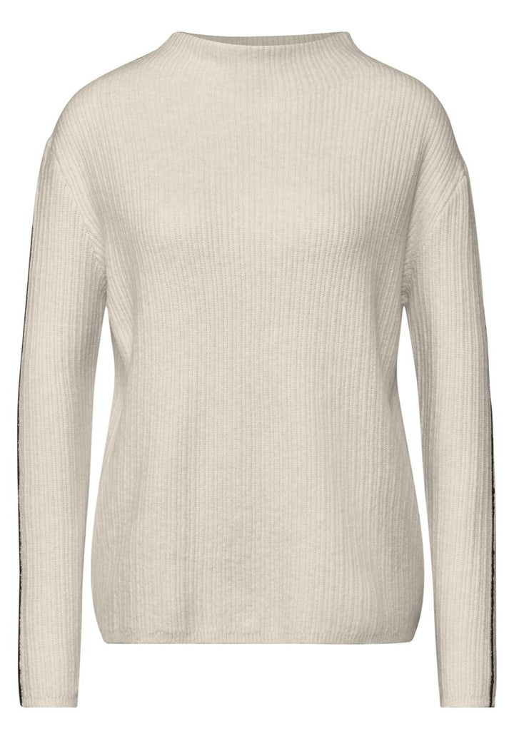 Pullover mit Kontrastdetail